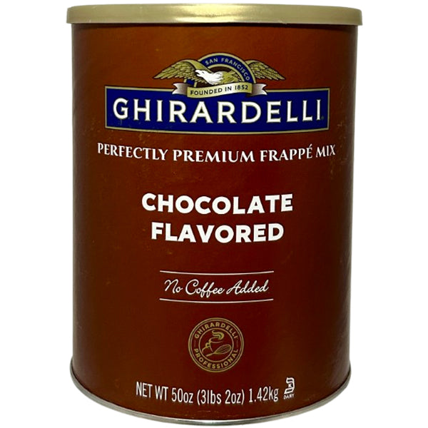 GHIRARDELLI - CHOCOLATE FRAPPE MIX 6x1.42 KG
