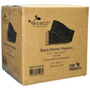 YESECO - SQUARE BLACK DINNER NAPKIN 40x39CM 30x100 PC