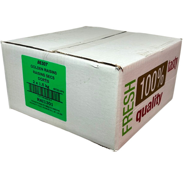NATURALLY GOOD - GOLDEN RAISINS 2x1.5 KG