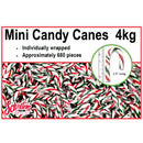 SCHOLTENS - MINI CANDY CANES 4KG