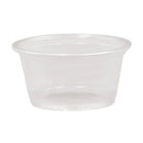 RITEPAK - 2oz CLEAR PLASTIC PORTION CUPS 10x250 EA