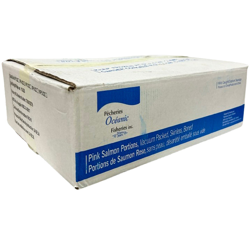 OCEANIC FISHERIES - PACIFIC SALMON LOINS 4OZ 10x1 LB