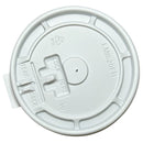 AMHIL - WHITE LID FLAT 10x100 PK