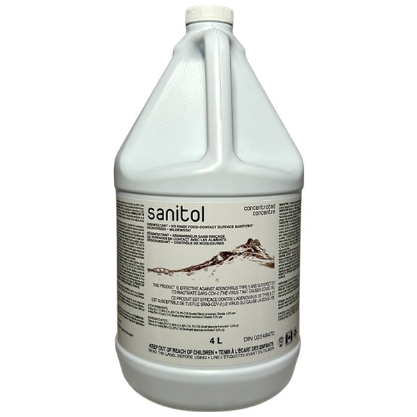 SANITOL - DISINFECTANT 4x4 LT