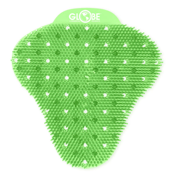 GLOBE - AQUOS  GREEN APPLE ANTI-SPLASH URINAL SCREENS 6x2 UN