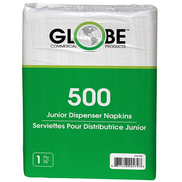 GLOBE - JUNIOR DISPENSER NAPKINS TALLFOLD 20x500 CT