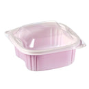 TALTHI - SQUARE PINK BISTRO 555ML COMBO CONTAINERS 8x20 EA