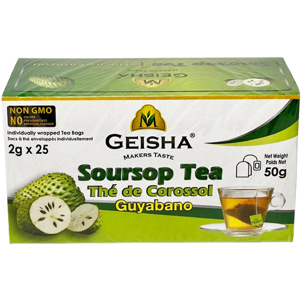 GEESHA - SOURSOP (GUYABANO) TEA 16x25 PK
