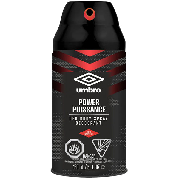 UMBRO - POWER DEO BODY SPRAY 12x150 ML