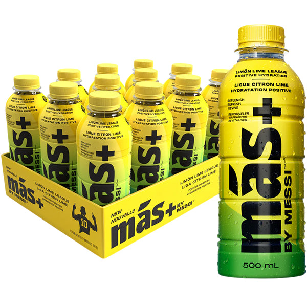 MAS+ - LIMON LIME LEAGUE 12x500 ML