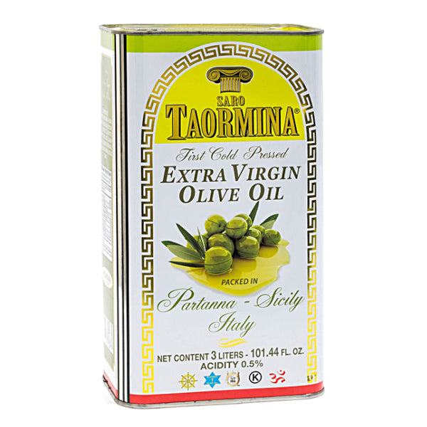 TAORMINA - EXTRA VIRGIN OLIVE OIL 4x3 LT