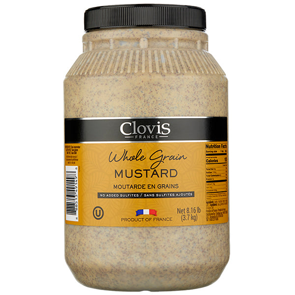 CLOVIS - MUSTARD WHOLE GRAIN 2x3.49 KG