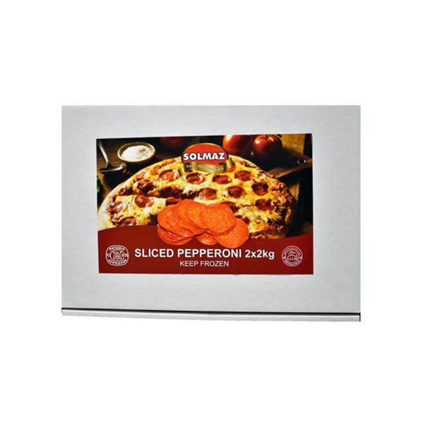 SOLMAZ - HALAL PIZZA PEPPERONI 2x2 KG