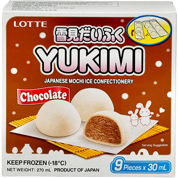 LOTTE MOCHI - CHOCOLATE 8x270 ML