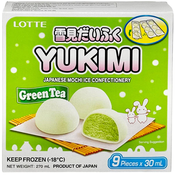 LOTTE MOCHI - GREEN TEA 8x270 ML