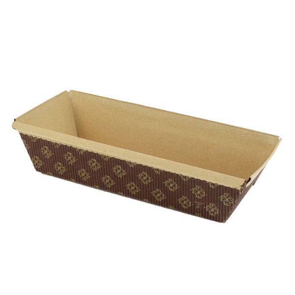 NOVACART - RECTANGULAR BAKING MOLD 7"X3" 300/CASE