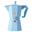 BIALETTI - 3 CUPS ESPRESSO MOKA PASTEL BLUE 4x1 UN
