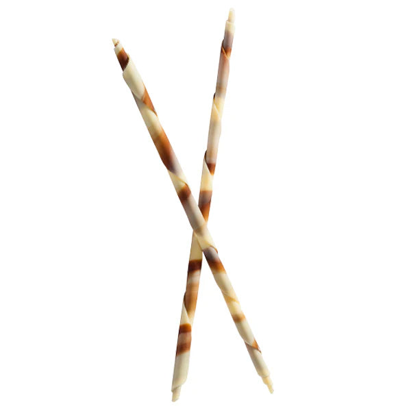 MONA LISA - MARBLED WHITE CHOCOLATE PENCILS X-LARGE 4x900 GR