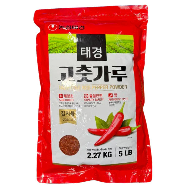 TAEKYUNG - RED PEPPER POWDER NON-GMO 6x2.27 KG