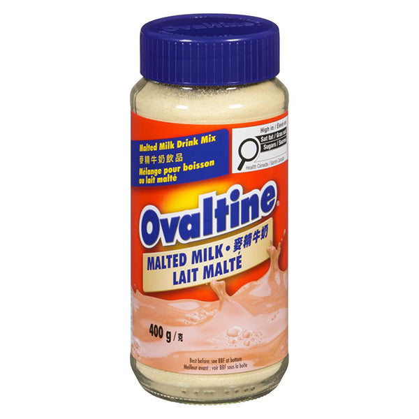 OVALTINE - MALTED MILK POWDER 12x400 GR