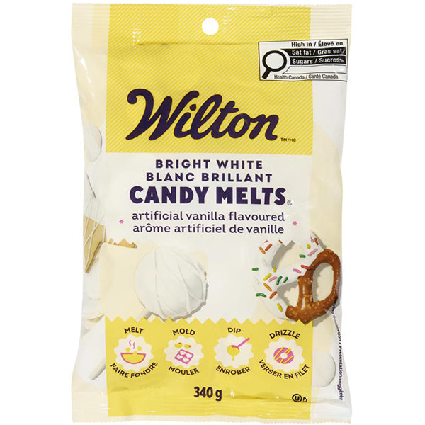 WILTON - CANDY MELTS BRIGHT WHITE 6x340 GR