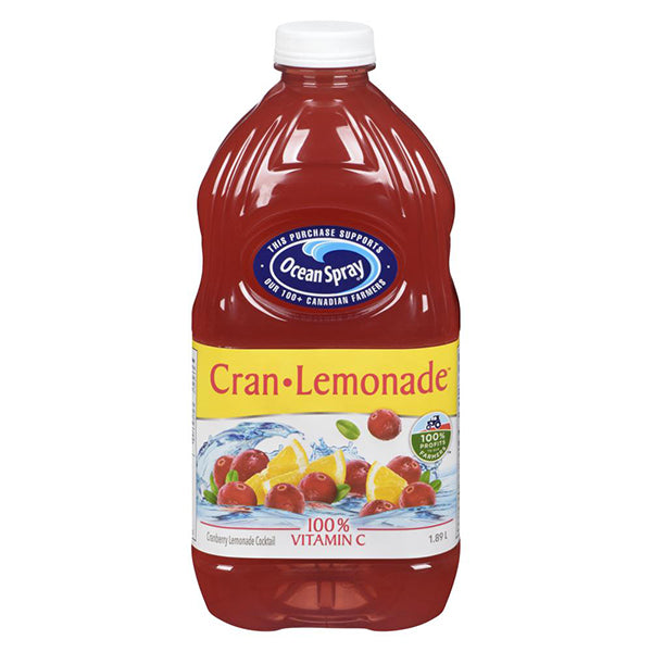 OCEAN SPRAY - CRAN-LEMONADE 8x1.89 LT