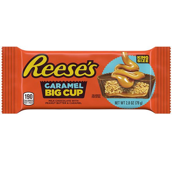 REESES - BIG CUP WITH CARAMEL KING SIZE 9x16x79 GR
