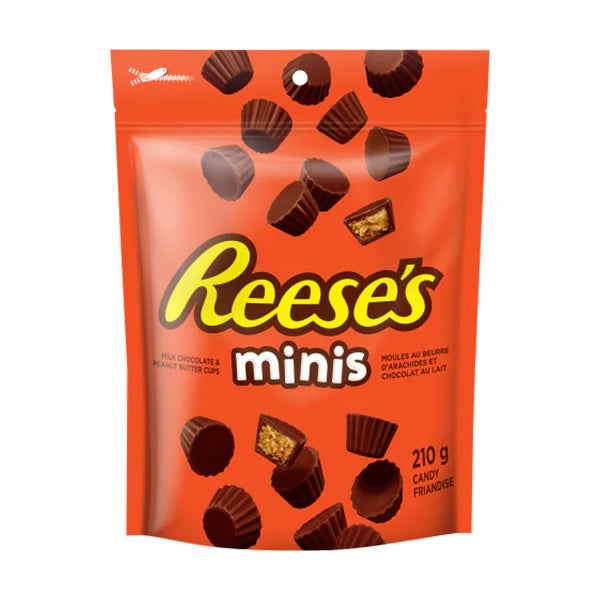 REESE - MINIS PEANUT BUTTER CUPS 12x210 GR