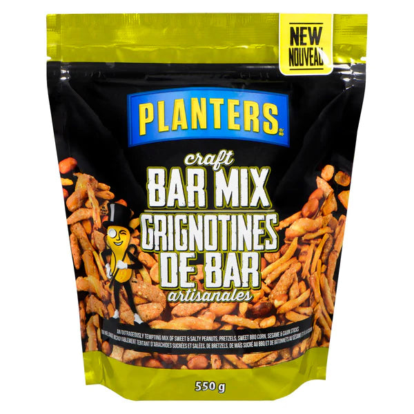 PLANTERS - CRAFT BAR MIX 12x550 GR