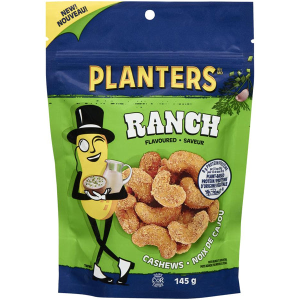 PLANTERS - RANCH CASHEW 8x145 GR