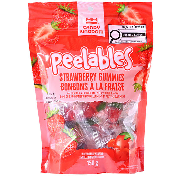 CKD - PEELABLE STRAWBERRY GUMMIES 12x150 GR