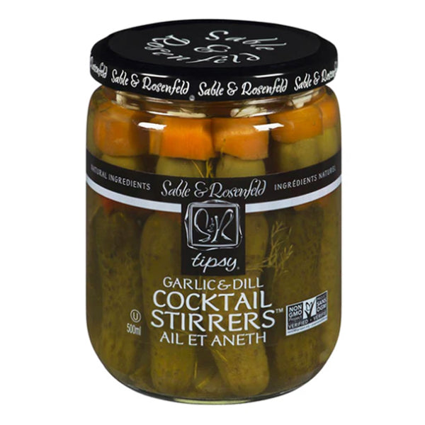 SABLE & ROSENFELD - TIPSY COCKTAIL STRS(PICKLE)GARLIC DILL 6x500 ML