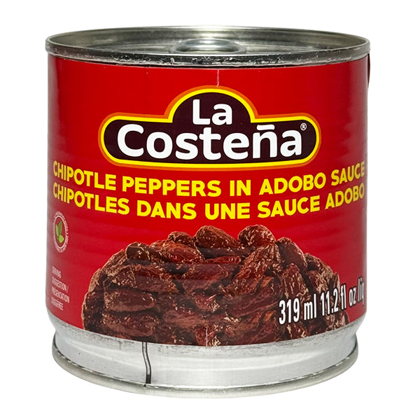 LA COSTENA - CHIPOTLE PEPPERS IN ADOBO SAUCE 12x319 ML