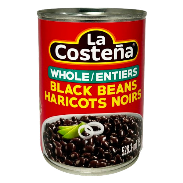 LA COSTENA - WHOLE BLACK BEANS 12x528 ML