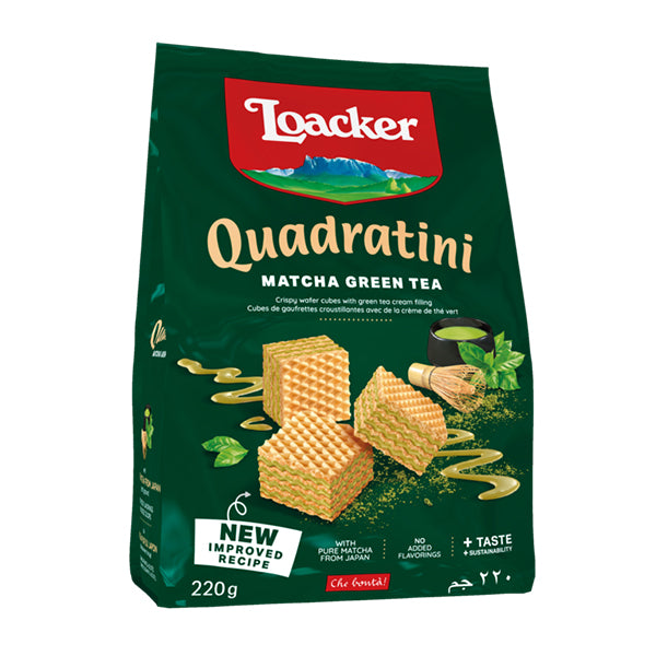 LOACKER - QUAD MATCHA 6x220 GR