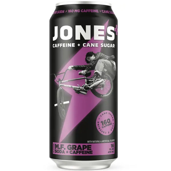JONES SODA - GRAPE 12x473 ML