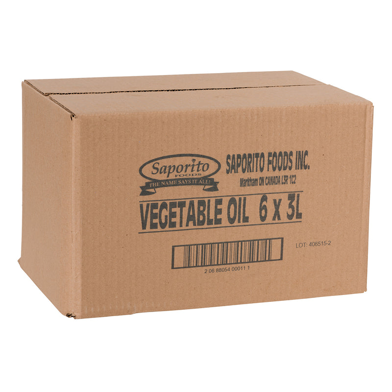 SAPORITO - VEGETABLE OIL 6x3 LT