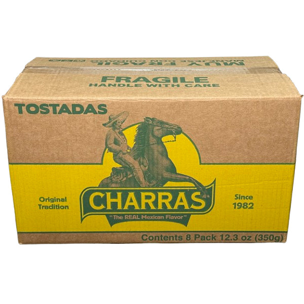 CHARRAS - ORIGINAL TOSTADAS 8x350 GR