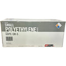 SAFETY ZONE - POLYETHYLENE GLOVES SMALL 10x2x500 EA