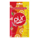 PUR - JUMBO GUM STRAWBERRY BANANA ORANGE 10x10x81 GR