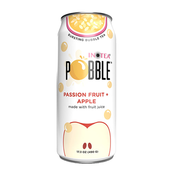 INOTEA - POBBLE PASSIONFRUIT + APPLE 24x490 ML