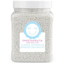 SWEETAPOLITA - WHITE CRUNCHY SPRINKLES TUB 6x725 GR
