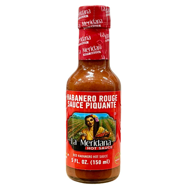 LA MERIDANA - RED HABANERO HOT SAUCE 12x150 ML