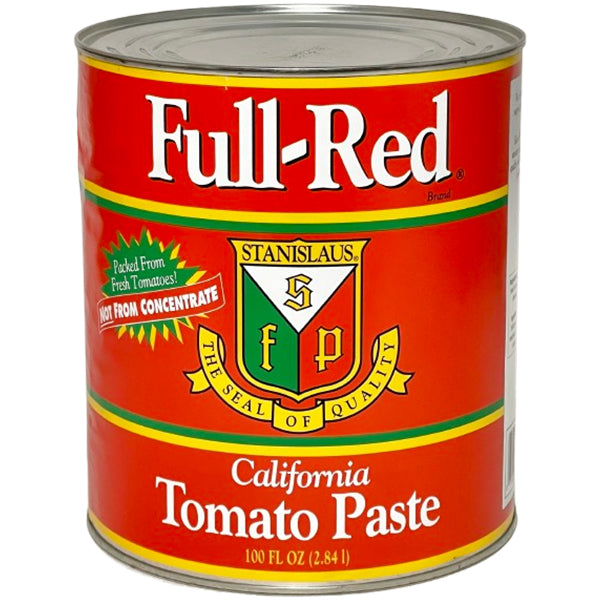 FULL RED - CALIFORNIA TOMATO PASTE 6x100 OZ