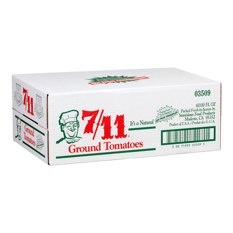FULL RED - 7/11 GROUND TOMATOES 6x100 OZ