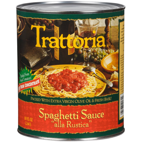 TRATTORIA - SPAGHETTI SAUCE 6x100 OZ