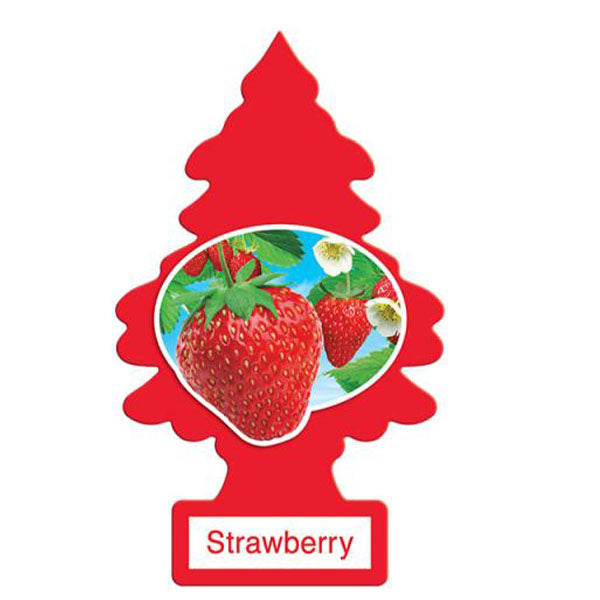 LITTLE TREE - LT CAR FRESHENER STRAWBERRY 24EA