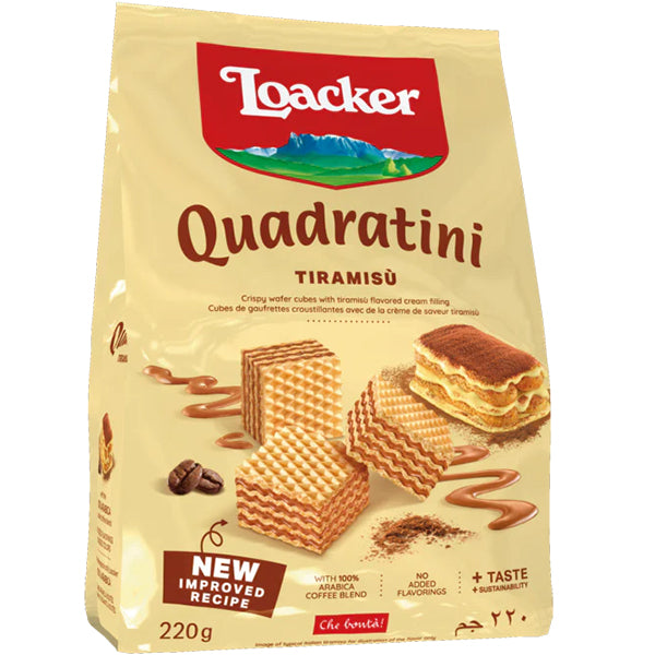 LOACKER - QUAD TIRAMISU 6x220 GR