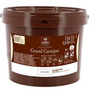 COCOA BARRY - GRAND CARAQUE UNSWEETENED CHOCOLATE 3KG