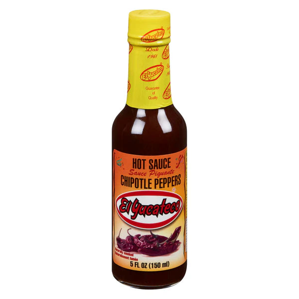 EL YUCATECO - CHIPOTLE HOT SAUCE 12x120 ML